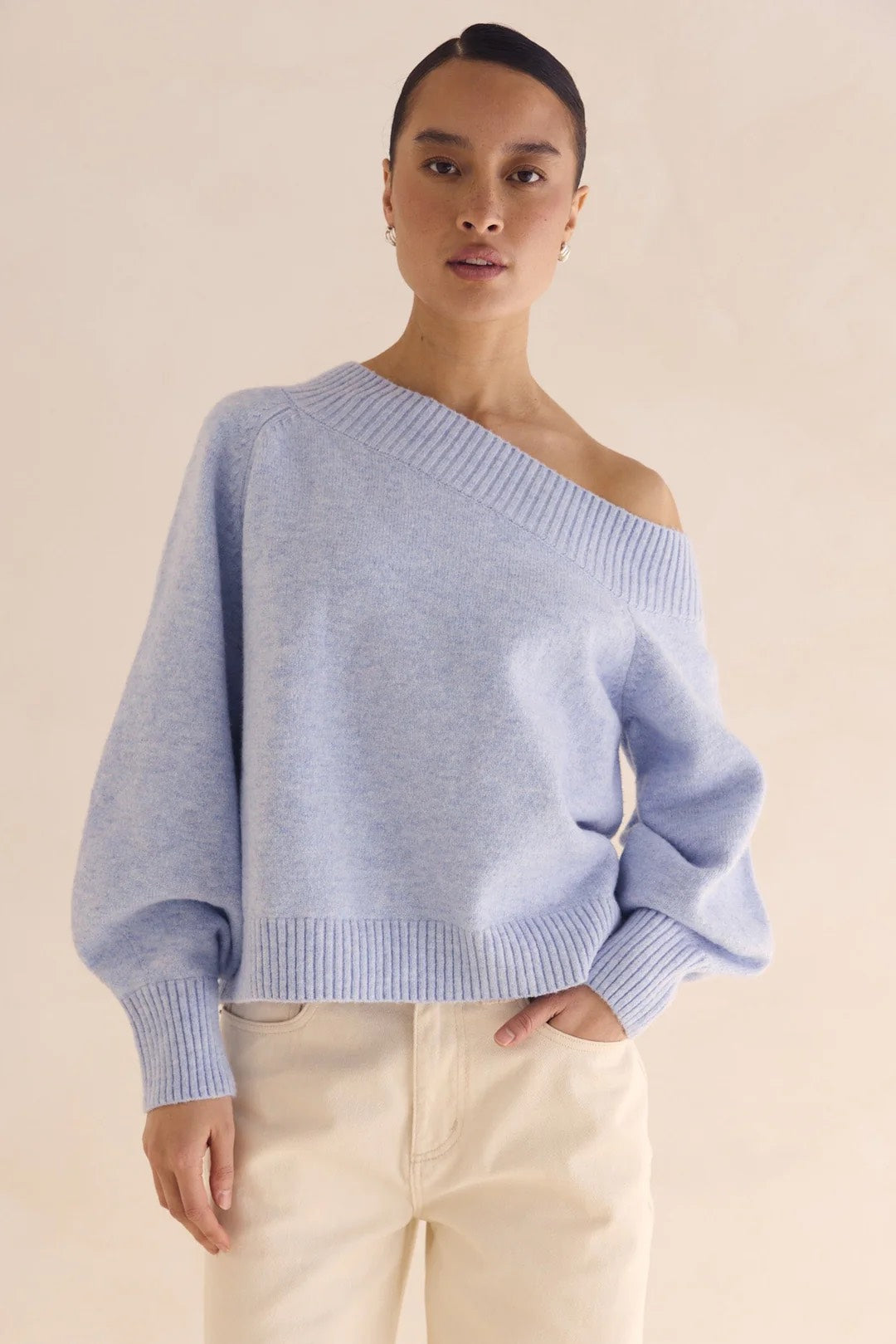 Jolie Knit Powder Blue