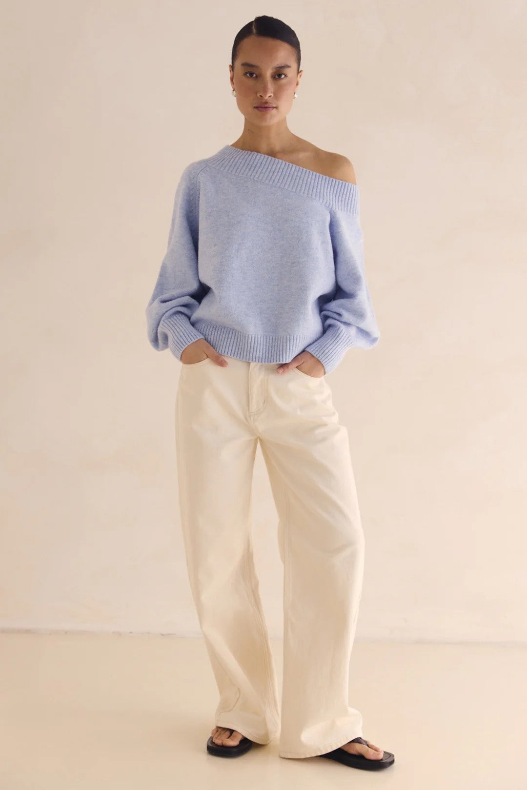 Jolie Knit Powder Blue