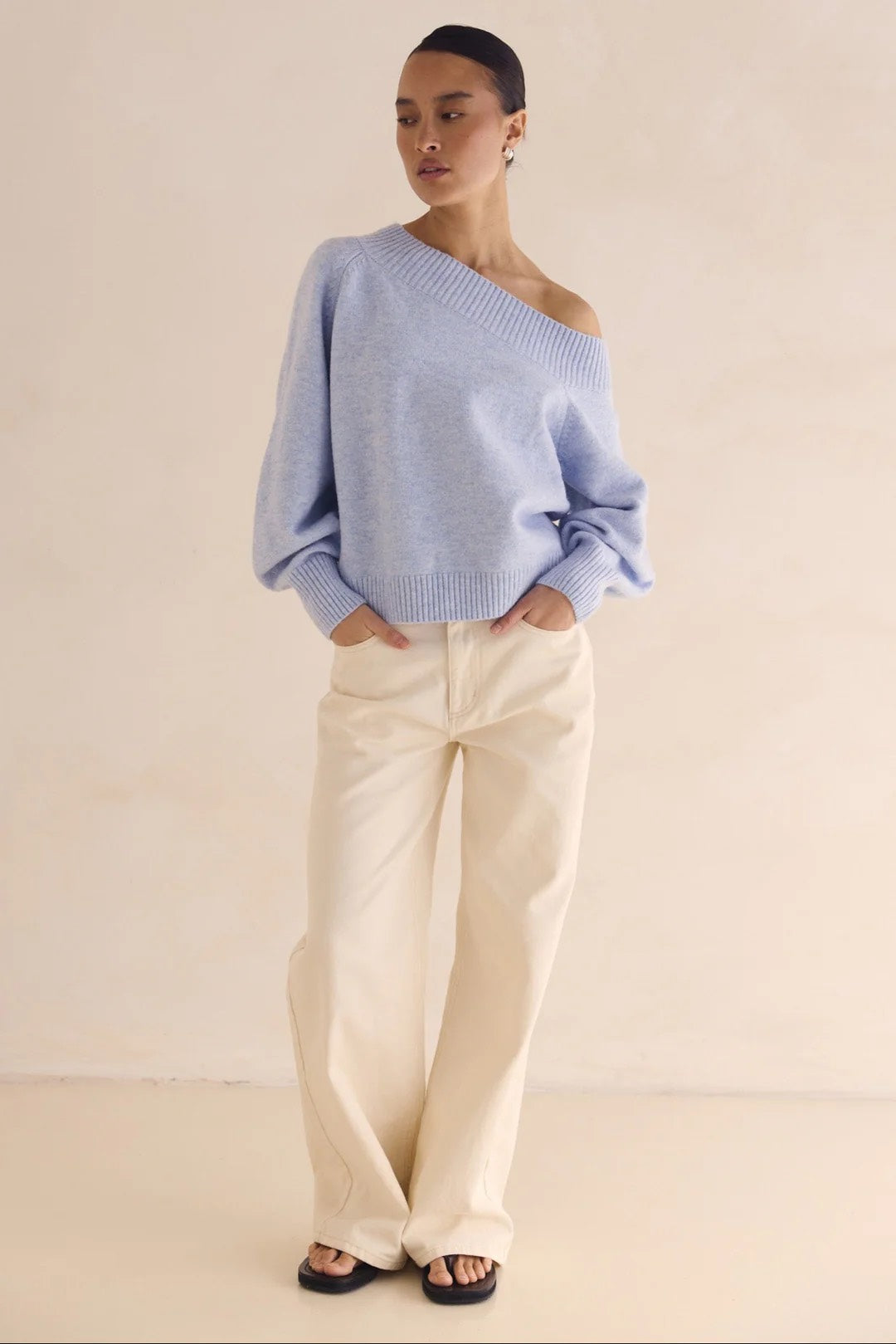 Jolie Knit Powder Blue