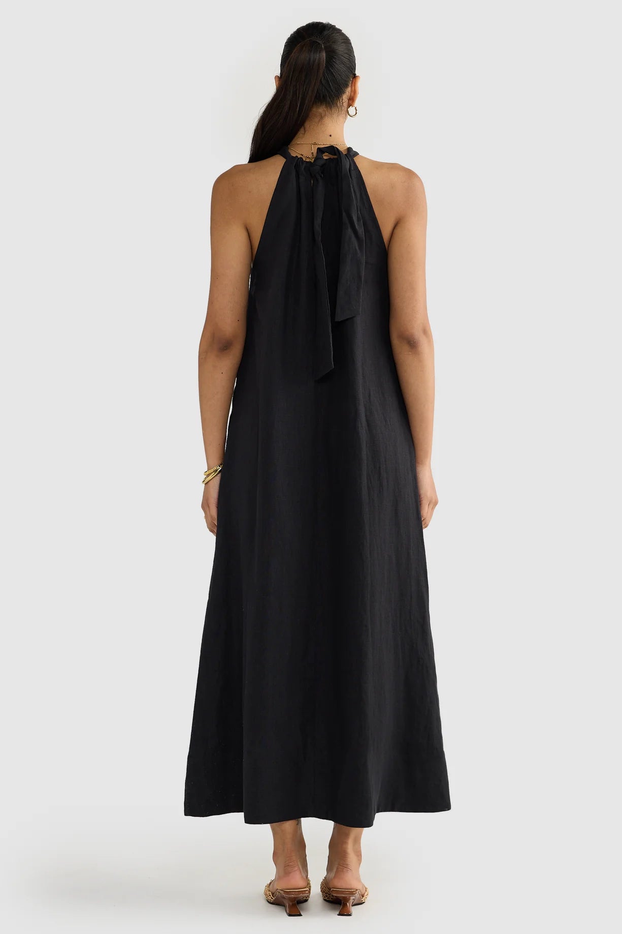 ORTC Luna Maxi Dress Black
