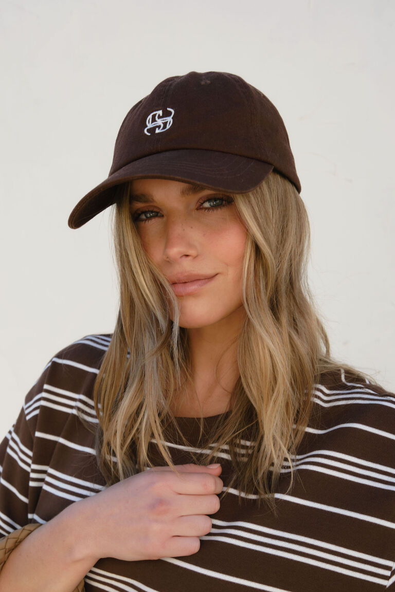 Ceres Life Monogram Cap Winter Choc