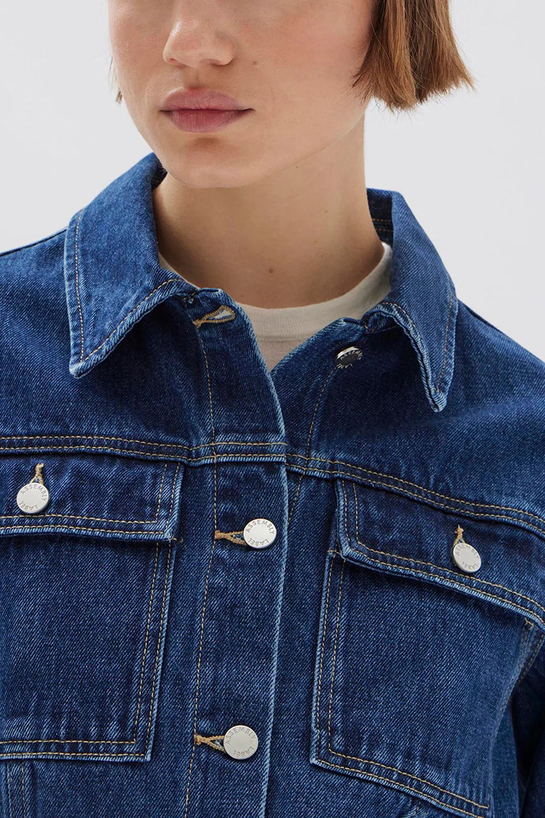 Assembly Label Winnie Denim Jacket Blue