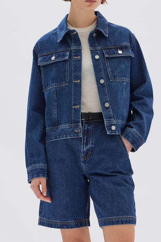 Assembly Label Winnie Denim Jacket Blue