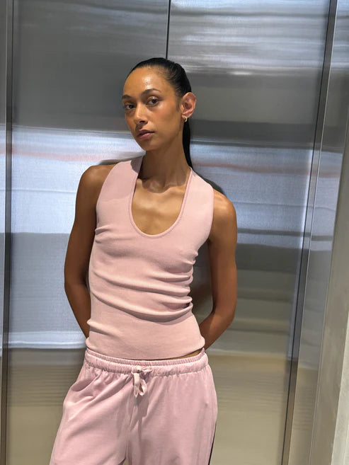 Mael Tropea Top Dusty Rose