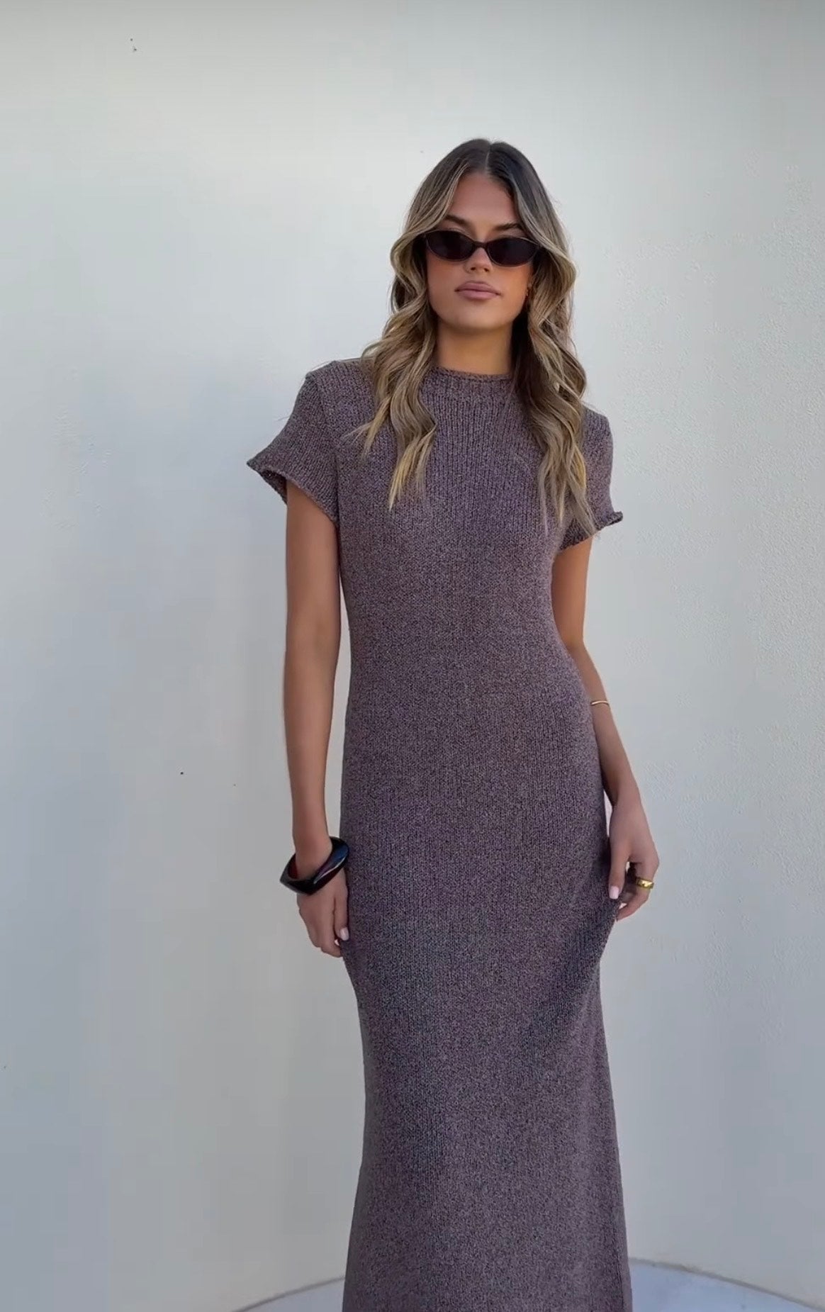 Sloane Dress Chocolate - PRE ORDER
