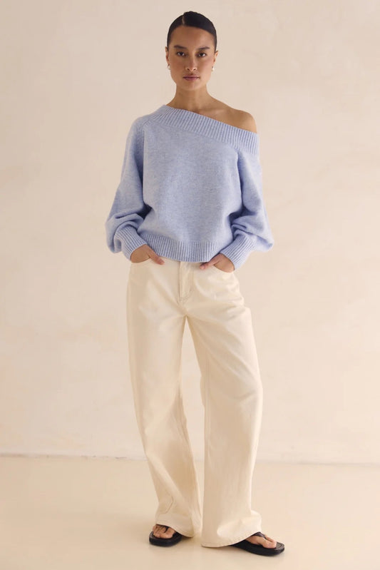 Jolie Knit Powder Blue