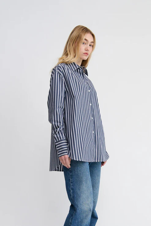 Mael Florence Shirt Navy White