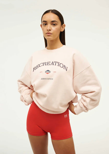 P E Nation Recreation Sweat Washed Blush