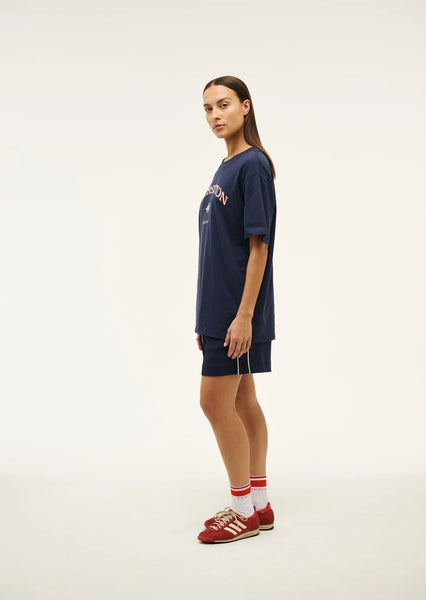 P E Nation Recreation Tee Dark Navy