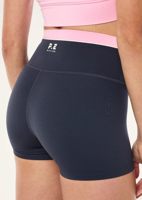 PE NATION Reflect 3" Bike Short Marine Blue
