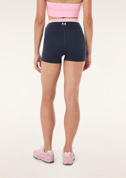 PE NATION Reflect 3" Bike Short Marine Blue