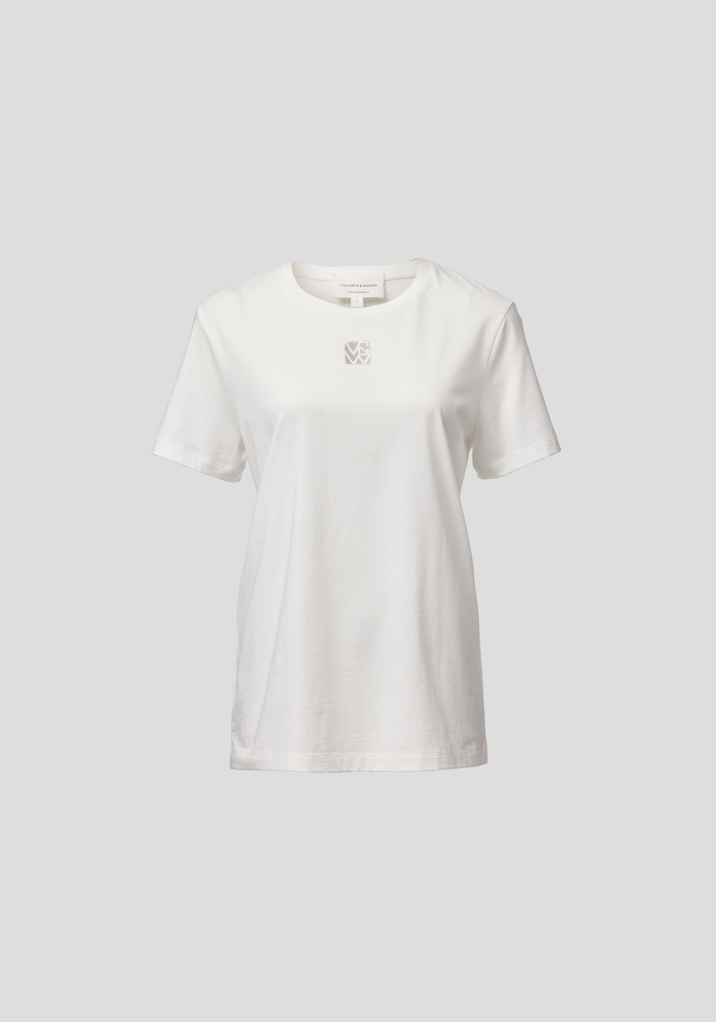 Viktoria & Woods Cut Out Tee Ivory