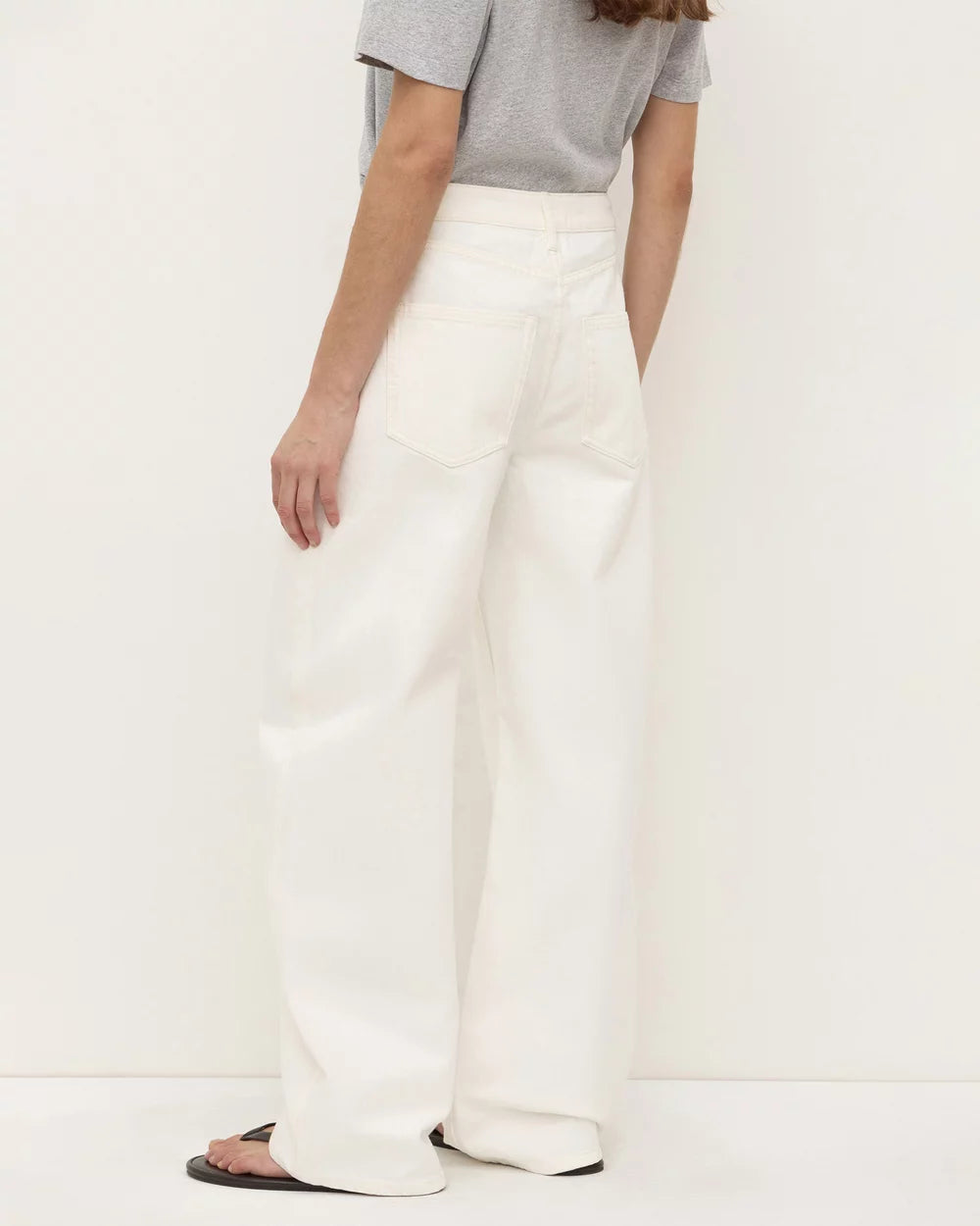 Assembly Label Low Curve Mid Rise Jean Vintage White